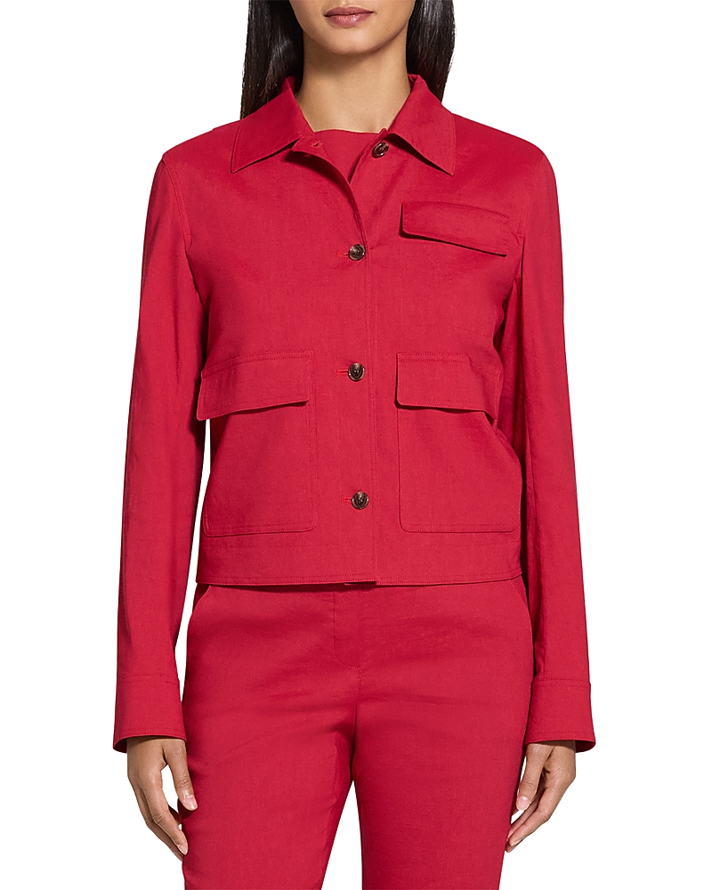 Theory Linen Blend Jacket