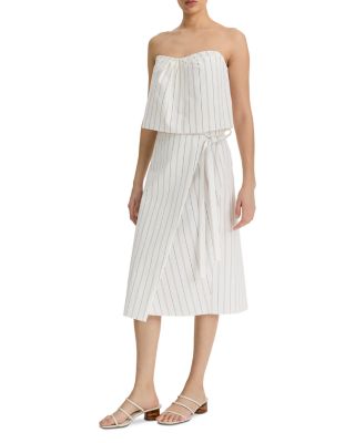 Seedling Striped Wrap Skirt