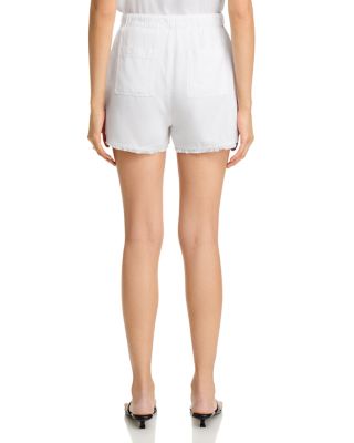 Chambray Tie Waist Shorts - Exclusive