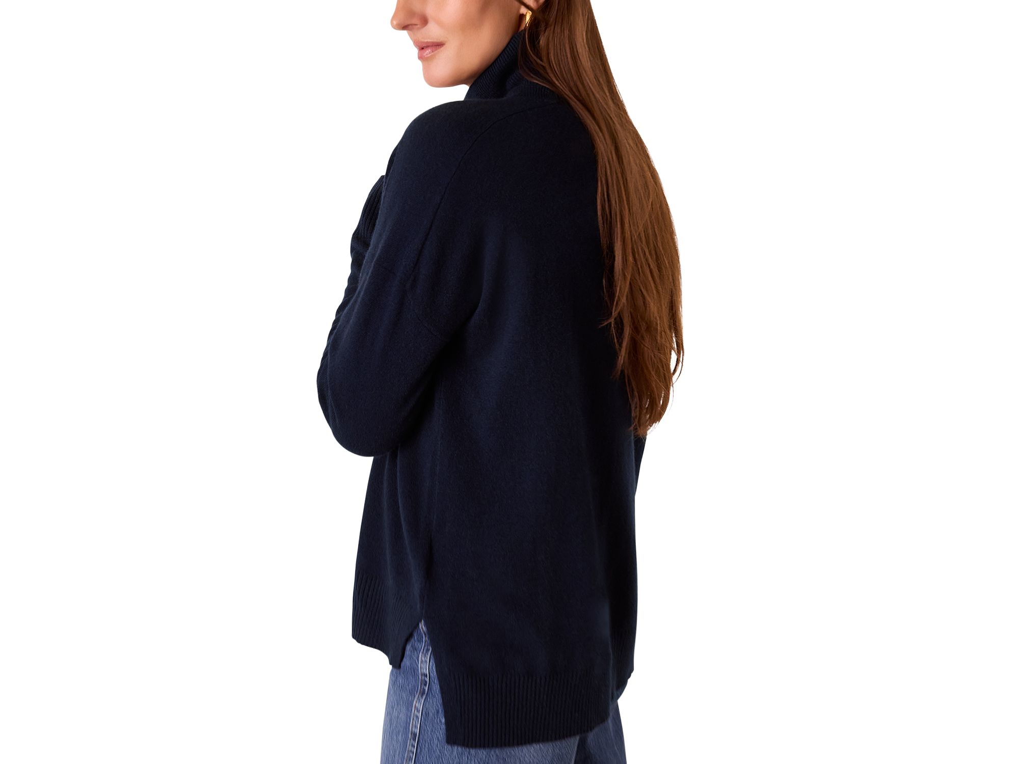 Cashmere Roll Neck Sweater — Image 3