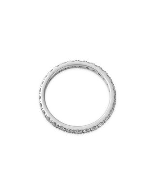 Diamond Certified Eternity Band in 14K White Gold, 1.0 tcw