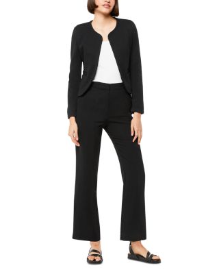 Collarless Jersey Jacket