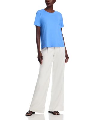 Elbow Sleeve Cropped Tee