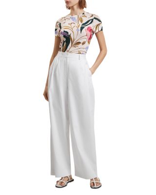 Belliea Printed Fitted Tee