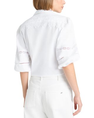 Marianna Lace Trim Shirt
