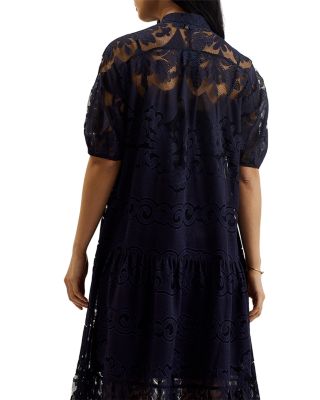 Xativa Lace Shirtdress