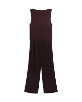 Rayyna Mixed Media Jumpsuit