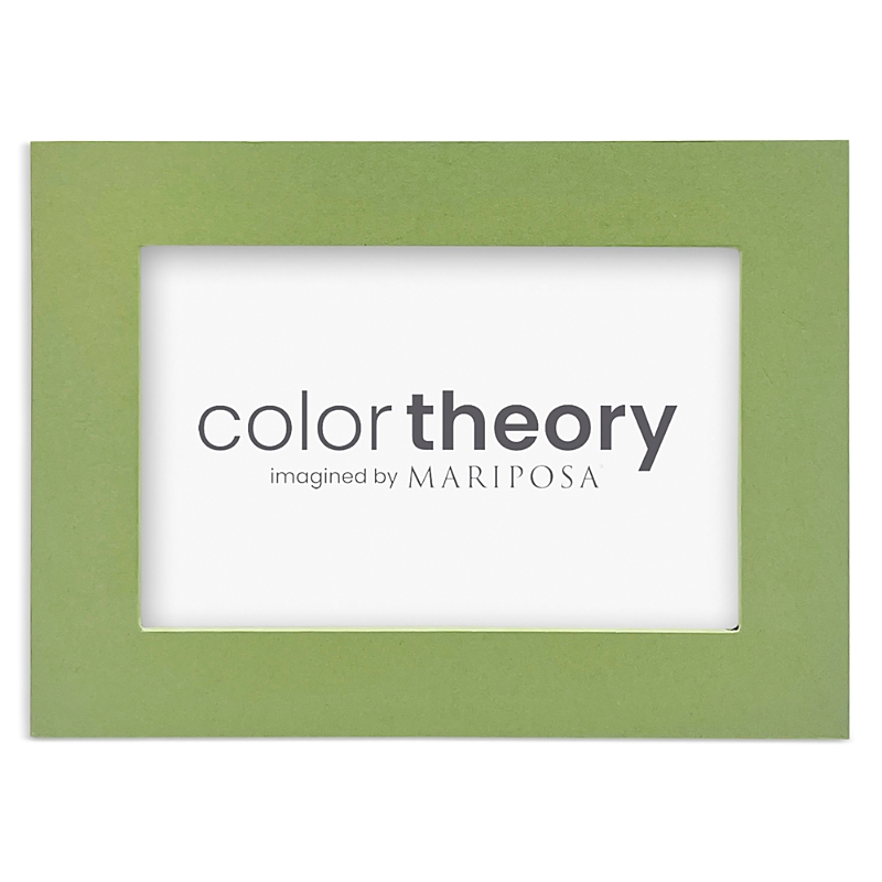 Mariposa Double Sided Sky Blue and Meadow Green Frame, 4 x 6