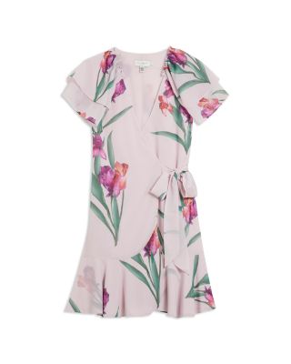 【TED BAKER】BRETAAH Angel Sleeve Mini ワンピース TED BAKER】BRETAAH Angel Sleeve Mini ワンピース