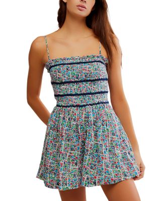 Free People - Bali Checked Out Printed Dress