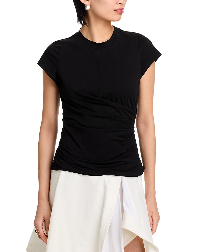 3.1 Phillip Lim Draped Short-sleeve Tee