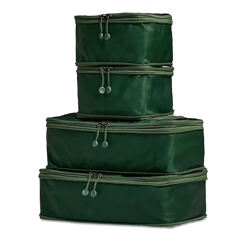 Antler Packing Cubes, Set Of 4 In Woodland - Green