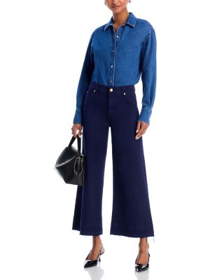 Rafaella High Rise Ankle Jeans in Midnight