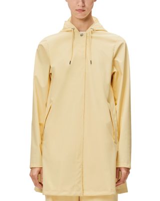 Hooded A-Line Rain Jacket
