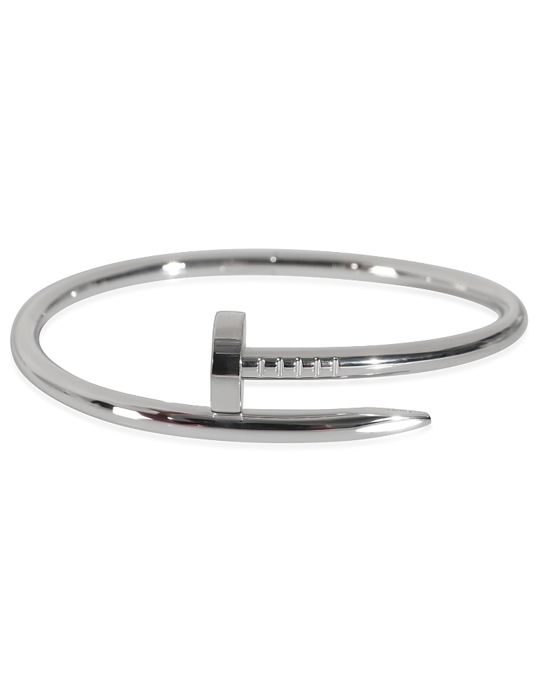 Pre-owned Pre-owned Cartier Cartier Juste Un Clou 18k White Gold Bracelet