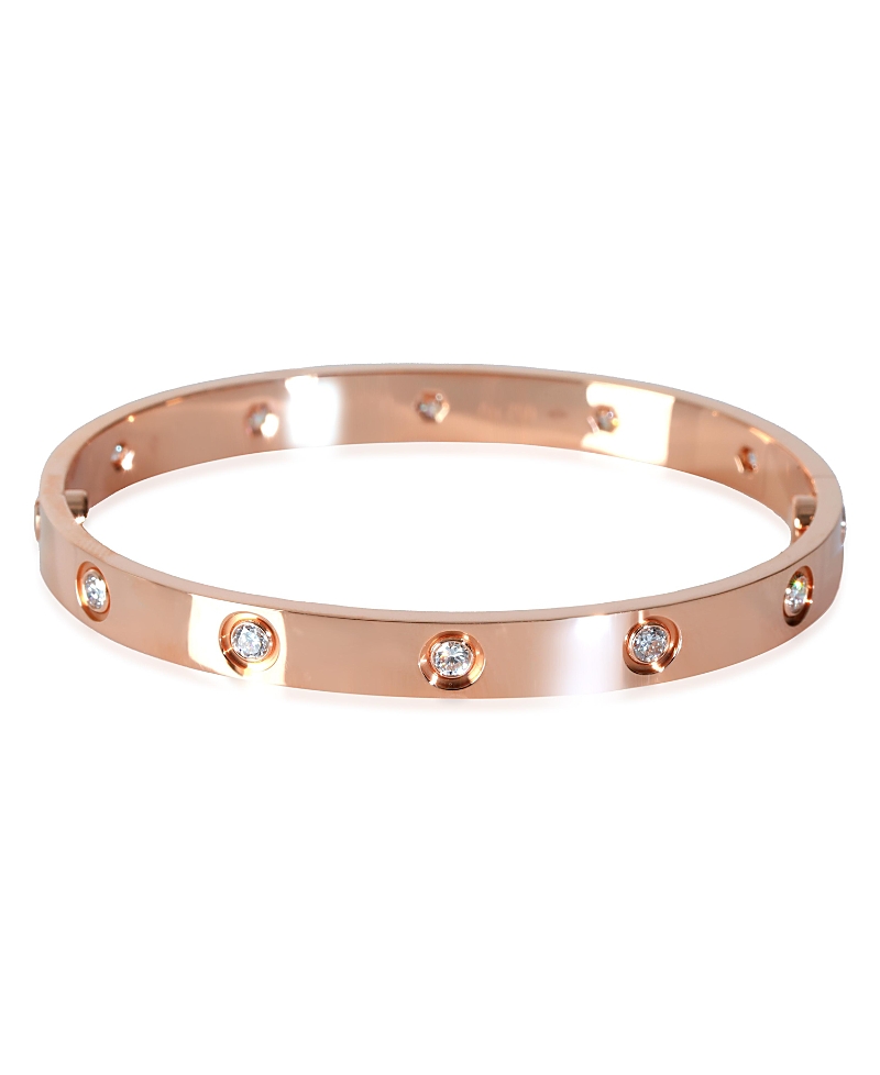 Pre-owned Pre-owned Cartier Cartier Love 18k Rose Gold Bracelet