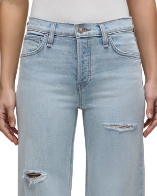 Rosie High Rise Wide Leg Jeans in Rearview
