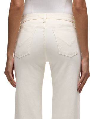 Kelli Low Rise Straight Jeans in Ecru