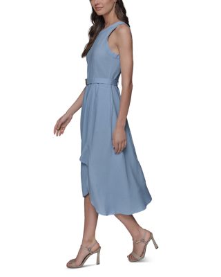 High/Low Belted Dress