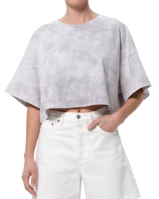 Arli Oversized Cropped Tee