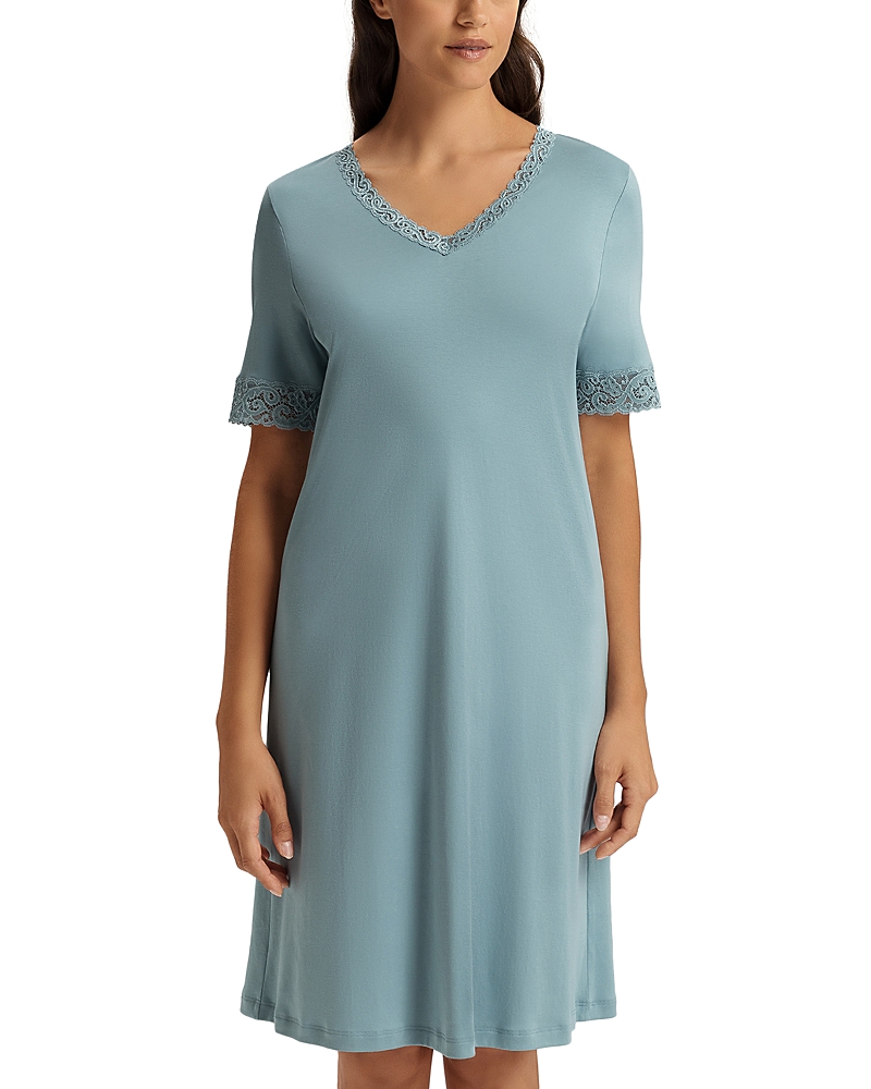 Hanro Moments Short Sleeve Nightgown