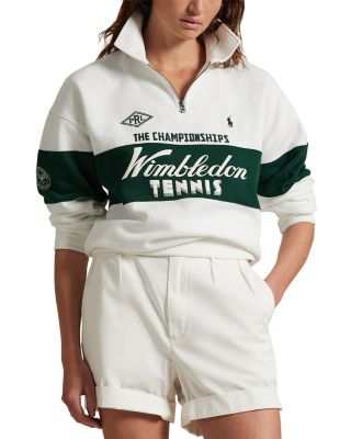 Polo Ralph Lauren - Unisex Wimbledon Relaxed Fit Fleece Sweatshirt