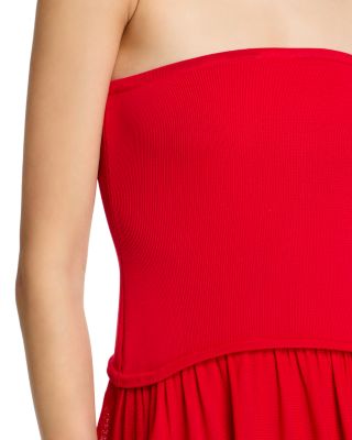 The Strapless Soglio Dress