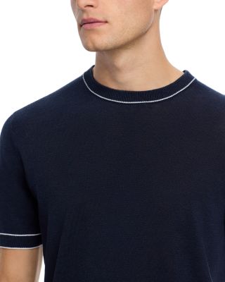 Linen Blend Crewneck Sweater