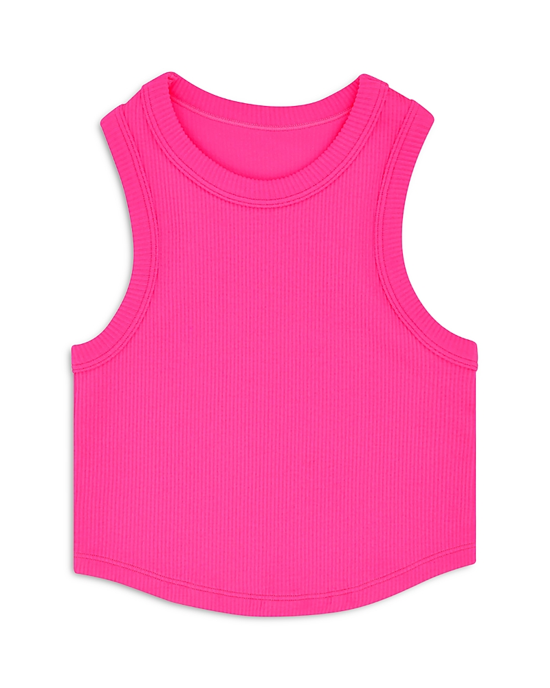 Shop Iscream Girls' Cropped Ribbed Racerback Tank Top Bundle, Pack Of 3 - Little Kid, Big Kid