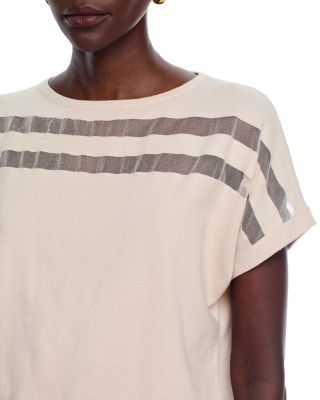 Mesh Inset Sweatshirt