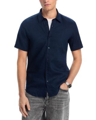 BOSS - Stretch Linen Roan Slim Fit Shirt