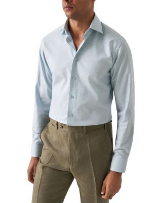 Eton - Contemporary Fit Semi Solid Shirt