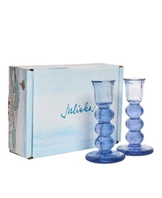 Provence 5" Candlestick, Set of 2