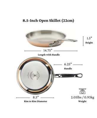 CopperBond&reg; 8.5" Induction Copper Skillet