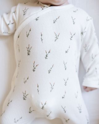  Unisex Cotton Ribbed Zipper Footie - Baby