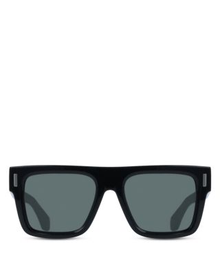 Renew Rivet Oversized Square Sunglasses, 53mm