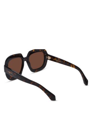 Rivert Oversized Square Sunglasses, 54mm