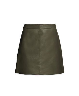 Dallas Recycled Leather Skirt