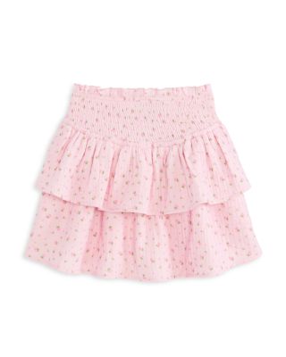 KatieJnyc Girls' Brooke Tiered Gauze Skirt - Big Kid