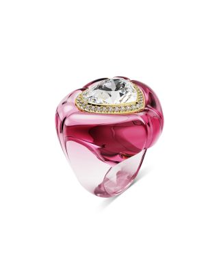 Dulcis Heart Crystal Cocktail Ring