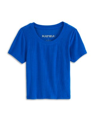 Girls' Livi Ribbed Tee - Big Kid