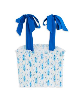 Girls' Sunny Printed Tie Top & Brooke Skirt - Big Kid