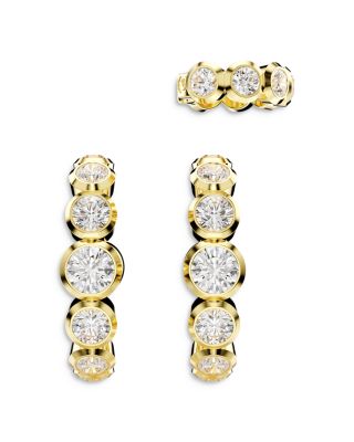 Imber Crystal Ear Cuff & Stud Earrings Set