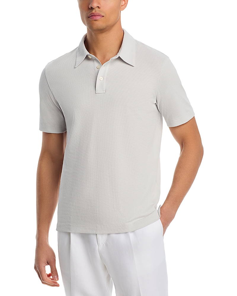 Theory Polo In Textured Tee