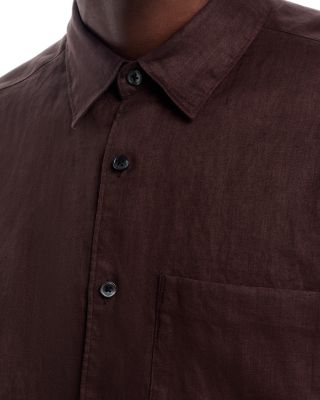 Irving Short-Sleeve Shirt in Relaxed Linen