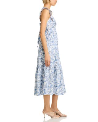 Ruffled Midi Dress - Exclusive