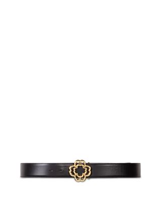 Women's Clover Logo Buckle Belt