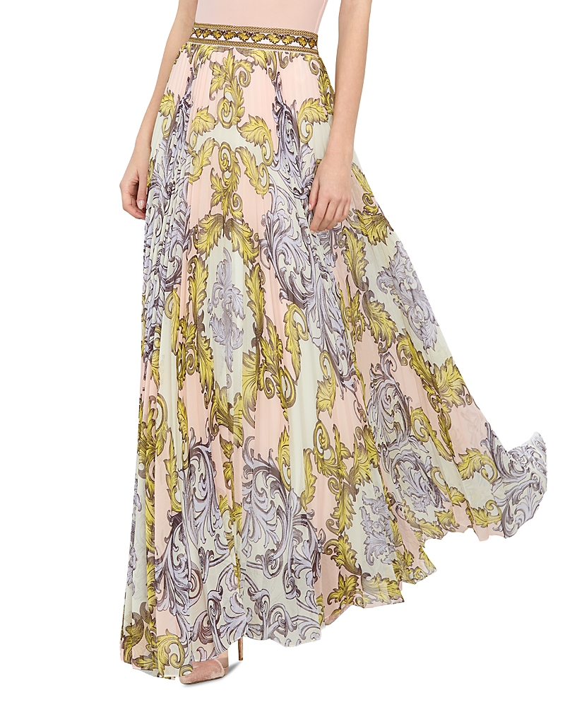 Alice and Olivia Katz Pleated Maxi Skirt Alice and Olivia Katz Pleated Maxi Skirt