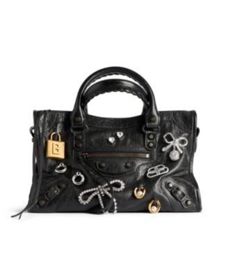 Balenciaga - Le City Bag with Pins