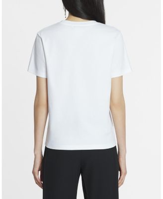 Bead Embroidered T-shirt